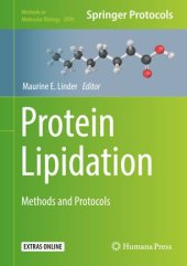 book Protein Lipidation: Methods and Protocols