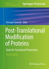 book Post-Translational Modification of Proteins: Tools for Functional Proteomics