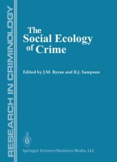 book The Social Ecology of Crime