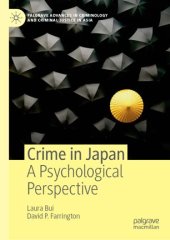 book Crime in Japan: A Psychological Perspective