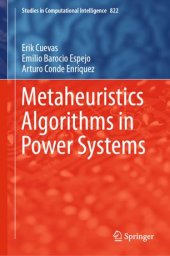 book Metaheuristics Algorithms in Power Systems