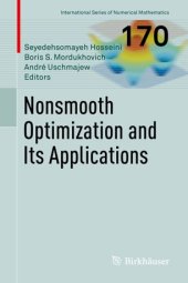 book Nonsmooth Optimization and Its Applications