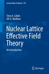 book Nuclear Lattice Effective Field Theory: An Introduction