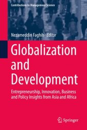 book Globalization and Development: Entrepreneurship, Innovation, Business and Policy Insights from Asia and Africa