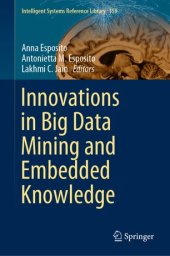 book Innovations in Big Data Mining and Embedded Knowledge