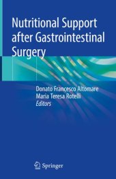 book Nutritional Support after Gastrointestinal Surgery