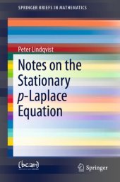 book Notes on the Stationary p-Laplace Equation