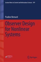 book Observer Design for Nonlinear Systems