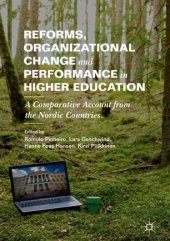 book Reforms, Organizational Change and Performance in Higher Education: A Comparative Account from the Nordic Countries