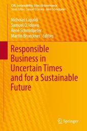 book Responsible Business in Uncertain Times and for a Sustainable Future