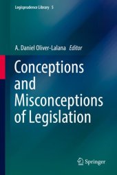 book Conceptions and Misconceptions of Legislation