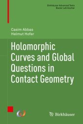 book Holomorphic Curves and Global Questions in Contact Geometry