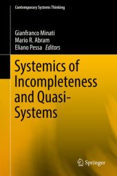 book Systemics of Incompleteness and Quasi-Systems