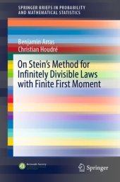 book On Stein's Method for Infinitely Divisible Laws with Finite First Moment