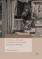 book Suicide, Law, and Community in Early Modern Sweden