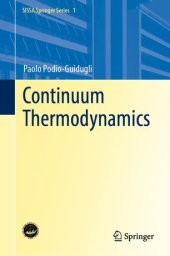 book Continuum Thermodynamics