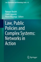 book Law, Public Policies and Complex Systems: Networks in Action