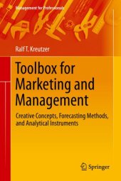 book Toolbox for Marketing and Management: Creative Concepts, Forecasting Methods, and Analytical Instruments