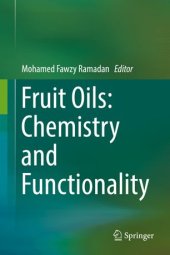 book Fruit Oils: Chemistry and Functionality