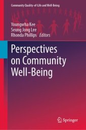 book Perspectives on Community Well-Being