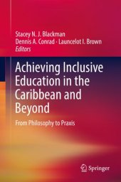 book Achieving Inclusive Education in the Caribbean and Beyond: From Philosophy to Praxis