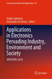 book Applications in Electronics Pervading Industry, Environment and Society: APPLEPIES 2018