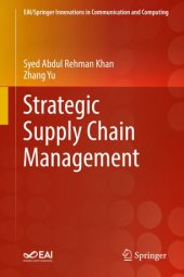 book Strategic Supply Chain Management