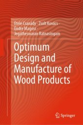 book Optimum Design and Manufacture of Wood Products