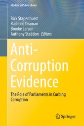 book Anti-Corruption Evidence: The Role of Parliaments in Curbing Corruption