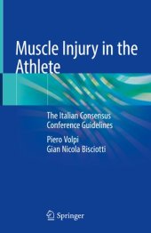 book Muscle Injury in the Athlete: The Italian Consensus Conference Guidelines