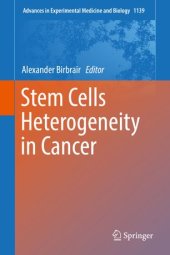 book Stem Cells Heterogeneity in Cancer