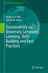 book Sustainability on University Campuses: Learning, Skills Building and Best Practices