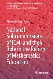 book National Subcommissions of ICMI and their Role in the Reform of Mathematics Education