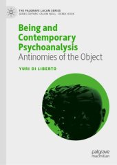 book Being and Contemporary Psychoanalysis: Antinomies of the Object