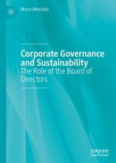 book Corporate Governance and Sustainability: The Role of the Board of Directors