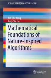 book Mathematical Foundations of Nature-Inspired Algorithms