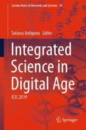 book Integrated Science in Digital Age: ICIS 2019