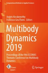 book Multibody Dynamics 2019: Proceedings of the 9th ECCOMAS Thematic Conference on Multibody Dynamics