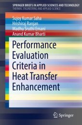 book Performance Evaluation Criteria in Heat Transfer Enhancement