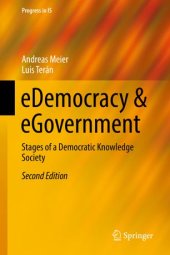 book eDemocracy & eGovernment: Stages of a Democratic Knowledge Society