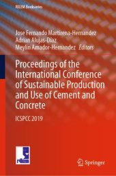 book Proceedings of the International Conference of Sustainable Production and Use of Cement and Concrete: ICSPCC 2019