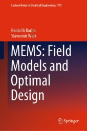 book MEMS: Field Models and Optimal Design