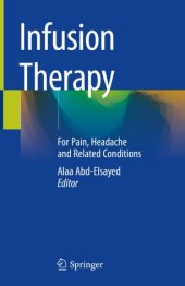 book Infusion Therapy: For Pain, Headache and Related Conditions