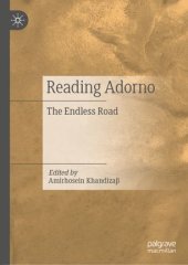 book Reading Adorno: The Endless Road