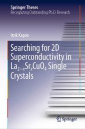 book Searching for 2D Superconductivity in La2−xSrxCuO4 Single Crystals