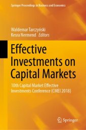 book Effective Investments on Capital Markets: 10th Capital Market Effective Investments Conference (CMEI 2018)