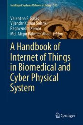 book A Handbook of Internet of Things in Biomedical and Cyber Physical System