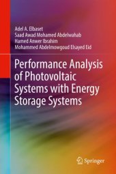 book Performance Analysis of Photovoltaic Systems with Energy Storage Systems