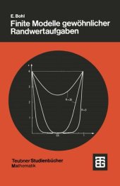 book Finite Modelle gewöhnlicher Randwertaufgaben