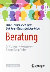 book Beratung: Grundlagen – Konzepte – Anwendungsfelder